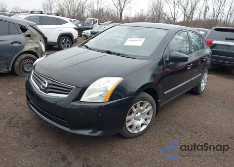 2011 Nissan Sentra 2.0S from USA, damaged, VIN 3N1AB6AP8BL726324